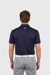 Moderno Knit Navy Golf Polo